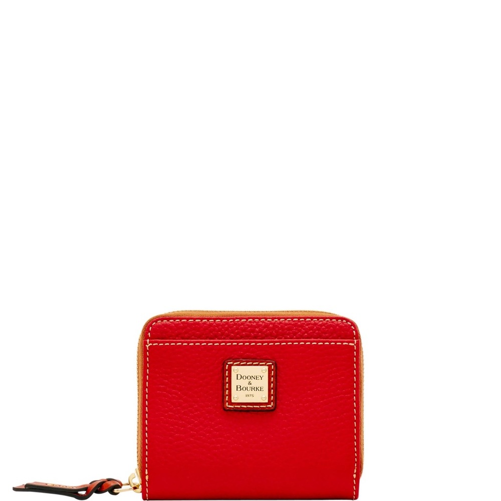 BRAND NEW DOONEY & BOURKE PEBBLE GRAIN SMALL ZIP AROUND WALLET